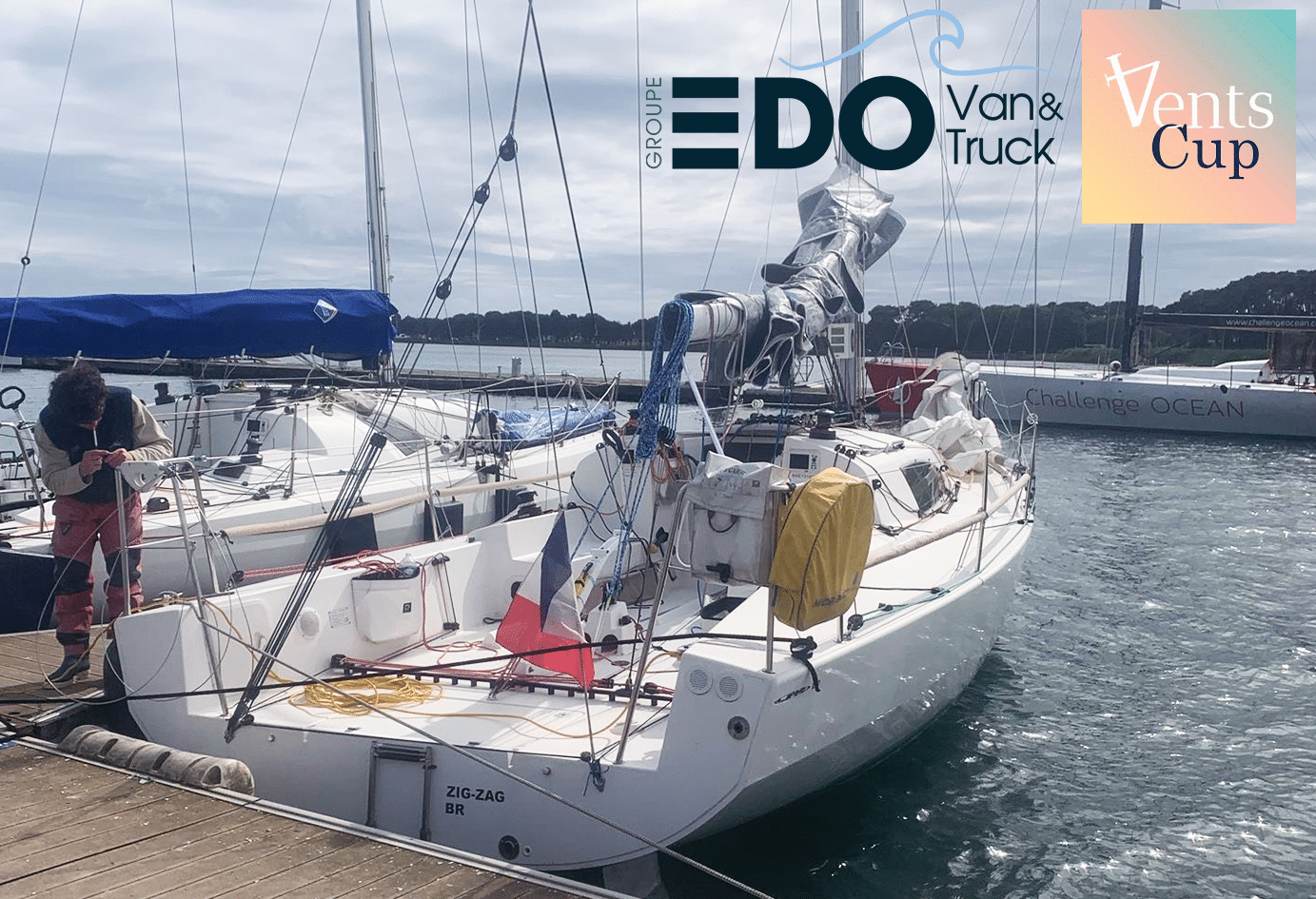 Le Groupe EDO Brest largue les amarres à la 4 Vents Cup 2025