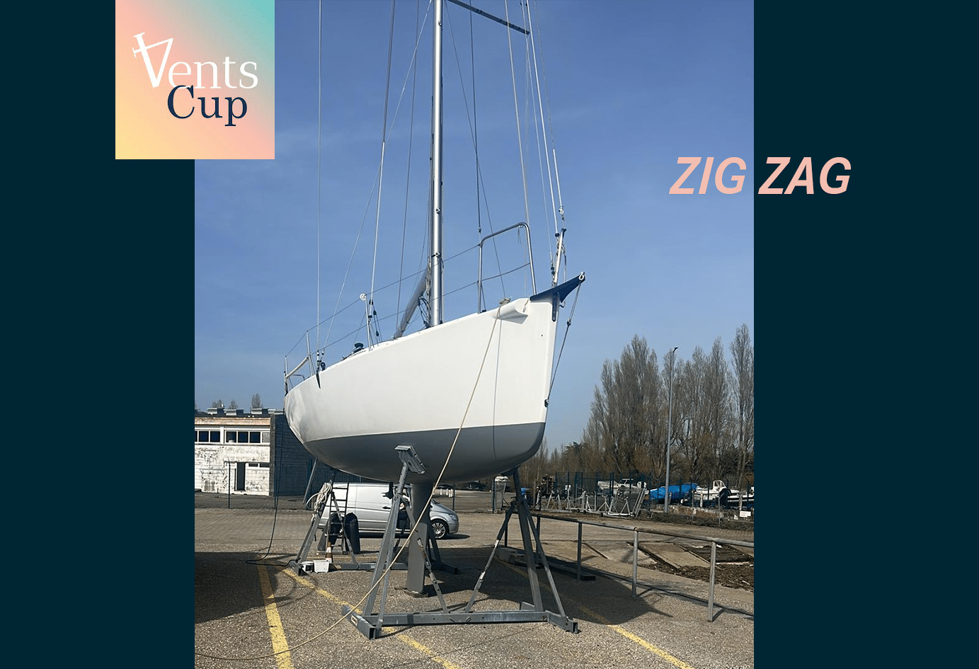 Le Groupe EDO au départ de la 4 Vents Cup à bord du Zig Zag